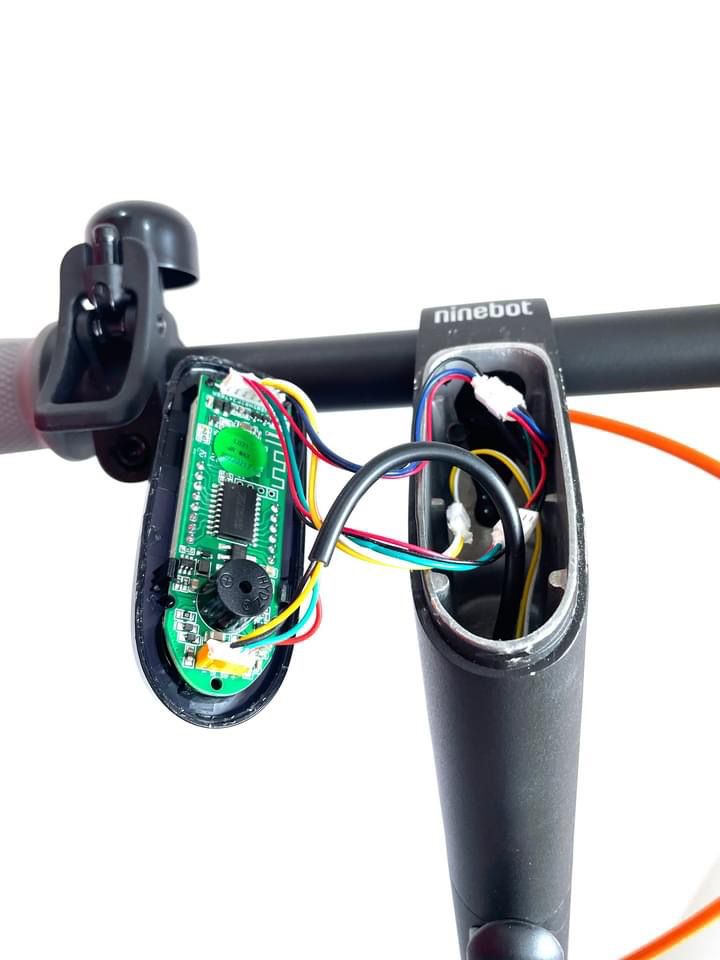 Spare Part - Original LED Dashboard For Ninebot Kick Scooter F40, F30 And F25