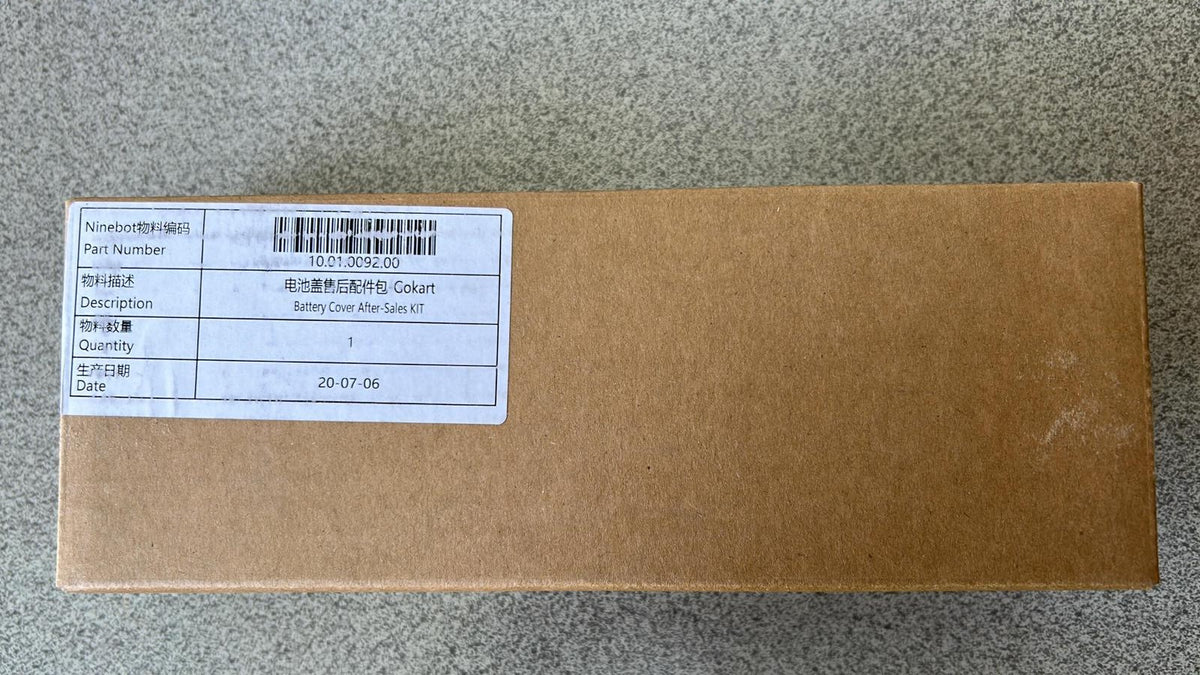 Gokart Battery Cover