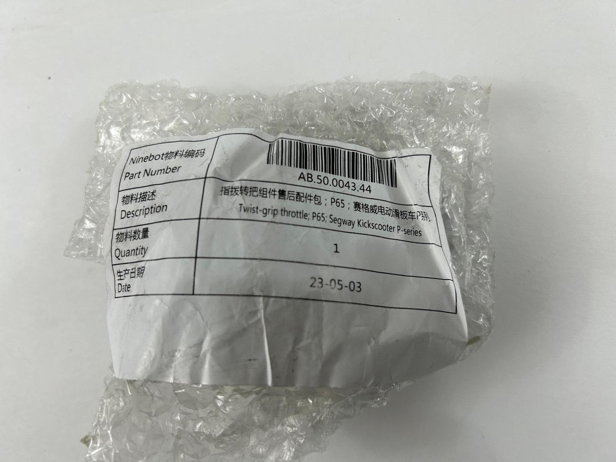 Twist-grip throttle for Segway Kickscooter P-serias