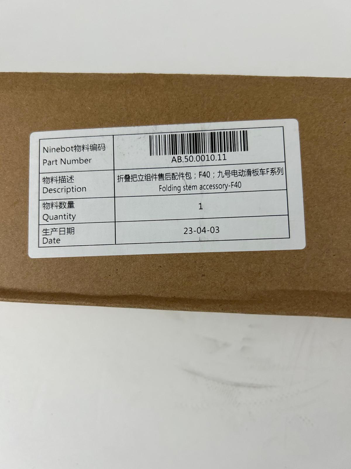 Folding stand for Ninebot F40 Kick Scooter