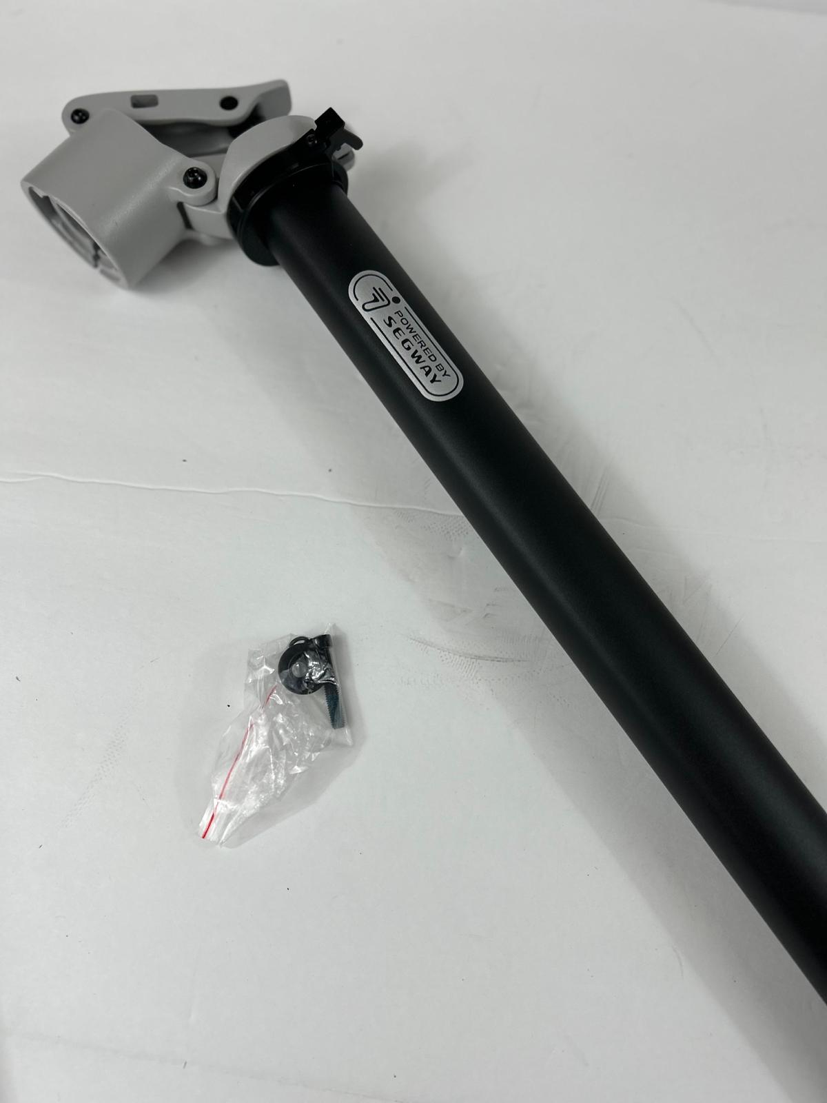 Folding the vertical assembly accessories package for Ninebot G30LP