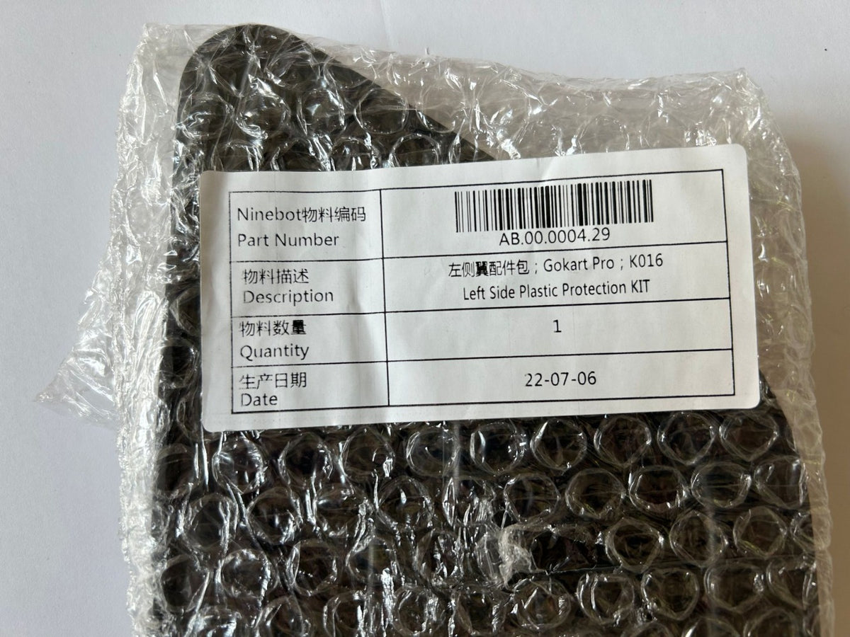 Left Side Plastic Protector for Gokart Pro