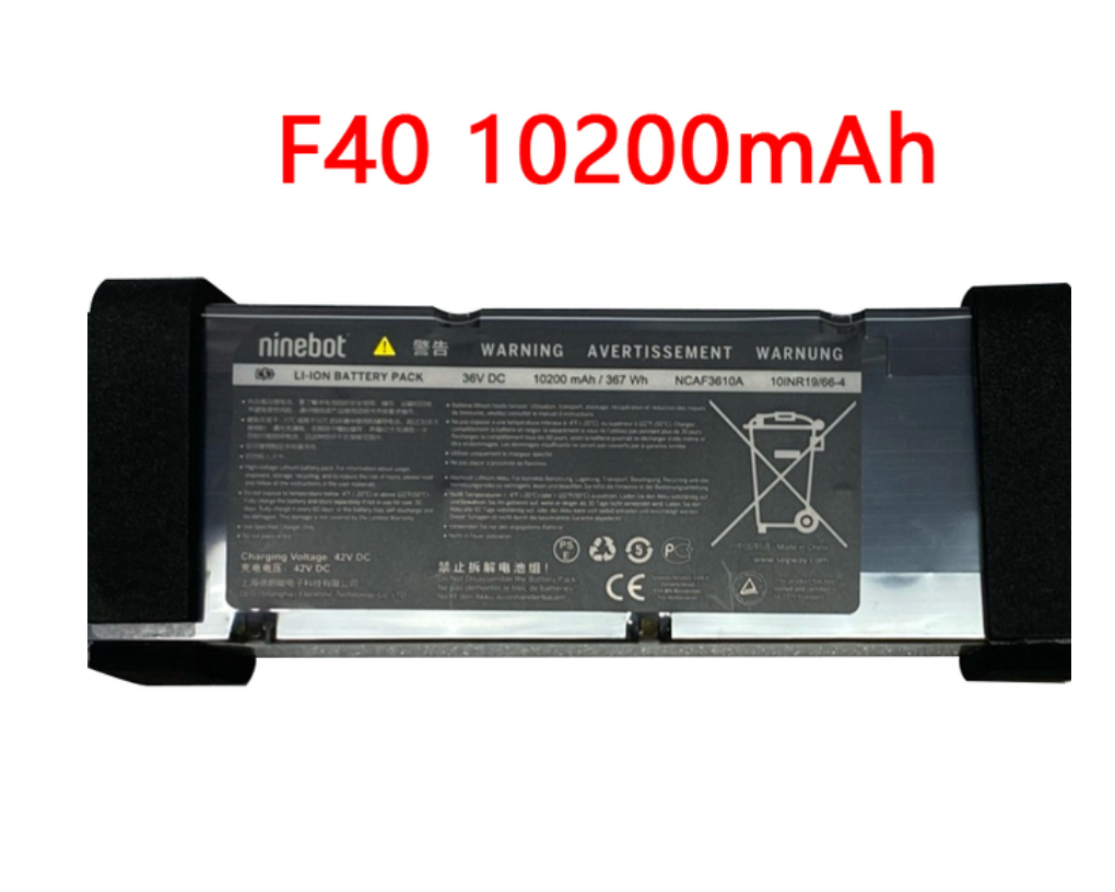 Original Replacement Battery For Ninebot F40 - 10200 mAh 367Wh